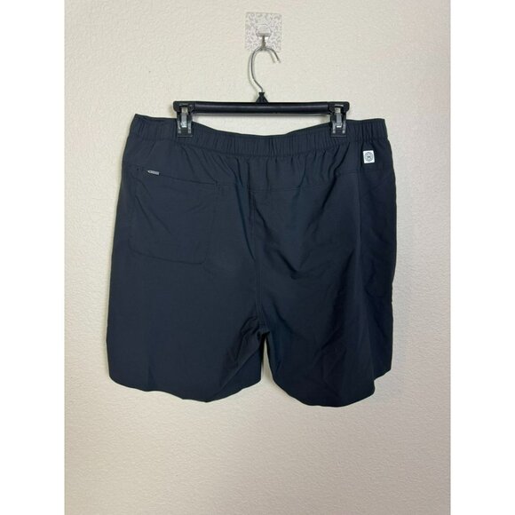 Peter Millar Swift Performance Shorts Size XL Black Active Stretch Pull On Golf - Picture 8 of 14